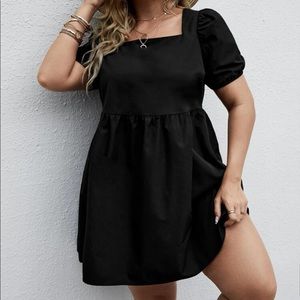 puff sleeve dress